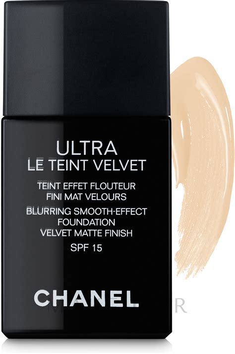 teint effet flouteur chanel|ULTRA LE TEINT VELVET .